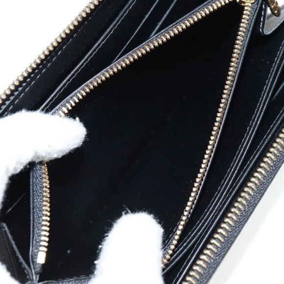 LOUIS VUITTON Vernis Yayoi Kusama Zippy Wallet White Black - Picture 14 of 16